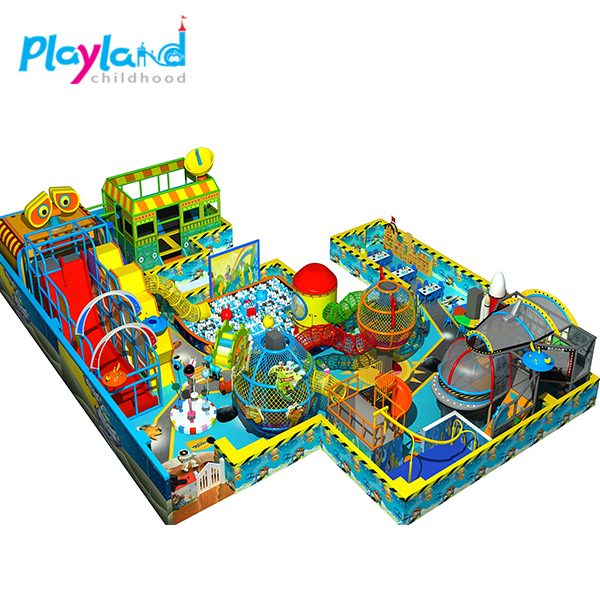 Soft playground center preschool children indoor play equipment for home