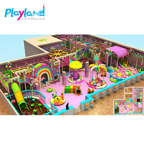 Commercial Colorful Indoor Playground Wholesale Children Equipment